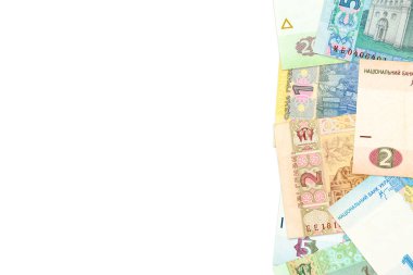 Bazı Ukrayna hryvnia banknotlar ile boşaltmak