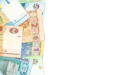 Bazı Ukrayna hryvnia banknotlar ile boşaltmak