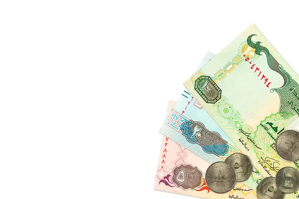 阿联酋迪拉姆银行纸币和硬币 — 图库照片