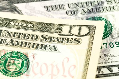 10 ve 5 bize dolarlık banknot dereceyi detay