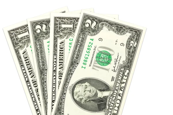 Heap Dollar Bank Notes — Stock Photo, Image