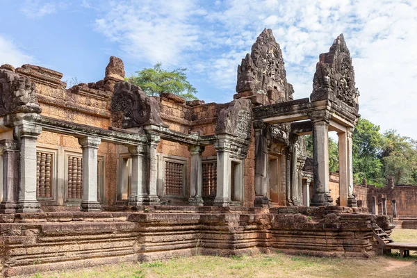 古老的遗骸班泰三姆雷寺庙 柬埔寨 — 图库照片