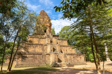 Baksei Chamkrong Tapınağı, Angkor, Siem Reap, Kamboçya, Asya