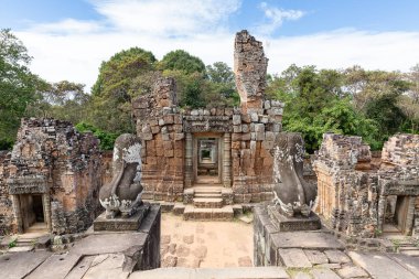 Doğu Mebon Tapınağı, Siem Reap, Kamboçya, Asya