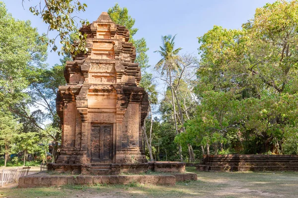 Pancharam Tower Wat Preah Enkosai Monastery Siem Reap Cambodia Asia — Stock Photo, Image