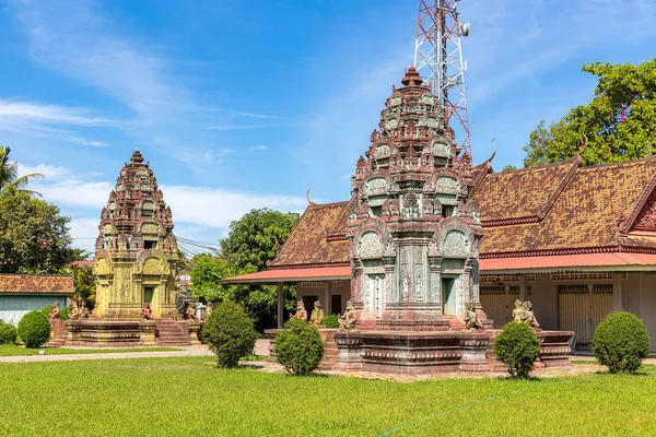 Torres Pancharam Monumento Guerrero Siem Reap Camboya Asia — Foto de Stock