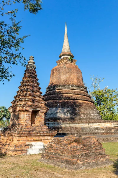 Stupa Torre Prang Parque Histórico Sukhothai Tailandia Asia — Foto de Stock