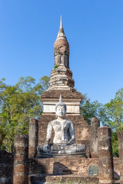 WAT Traphang Ngoen tarihi Sukhothai Park, Tayland, Asya