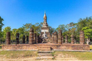 WAT Traphang Ngoen tarihi Sukhothai Park, Tayland, Asya