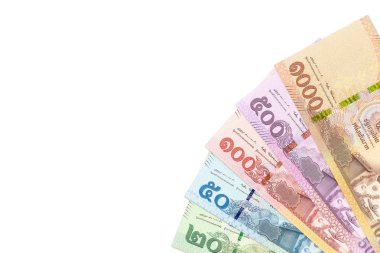 bazı yeni Tayland Bahtı banknot kopya alanı ile