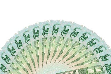 Guernsey 'nin banknotları ekonomiyi ve yatırımları telif uzayı ile betimliyor