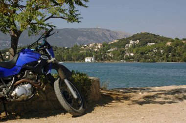 Corfu adasında sıcak yaz