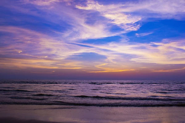 Dramático Atardecer Sobre Océano Índico — Foto de Stock