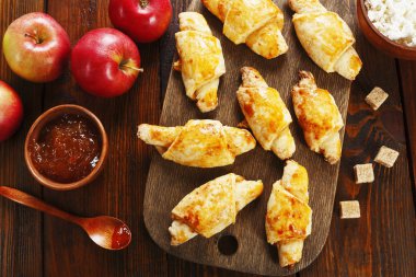 elma reçelli kurabiye 