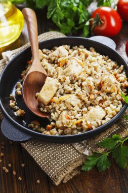 buğday lapası etli