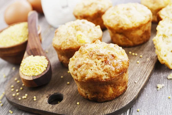 Muffins de millet non sucrés — Photo