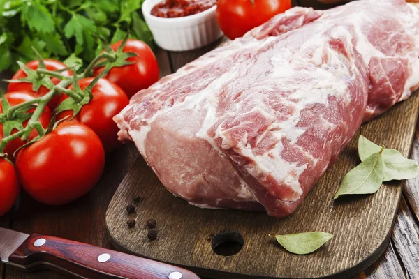 Raw meat pork — Stock Photo, Image