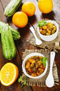 Portakal ile kabak reçel 