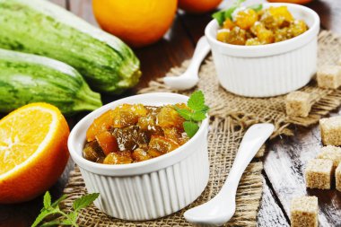 Portakal ile kabak reçel 