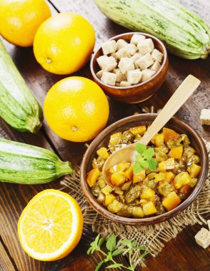 Portakal ile kabak reçel