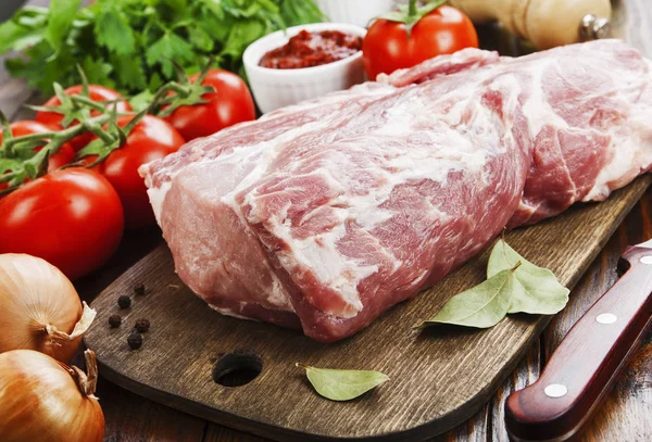 Raw meat pork — Stock Photo, Image