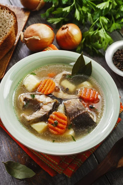 Sopa de esterilla de pescado —  Fotos de Stock