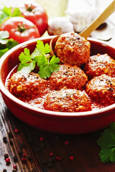 Boulettes de viande au riz — Photo