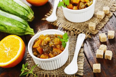 Portakal ile kabak reçel 