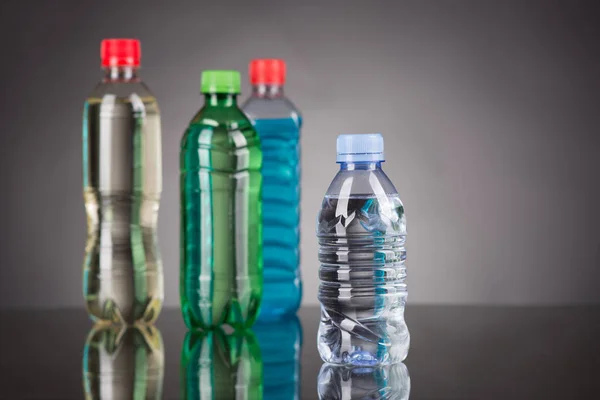 Kleur plastic fles — Stockfoto