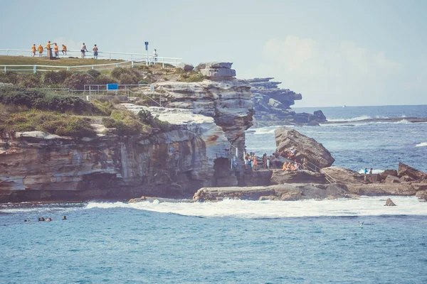 Grande Corpo Acqua Bondi Spiaggia Sydney — Foto Stock