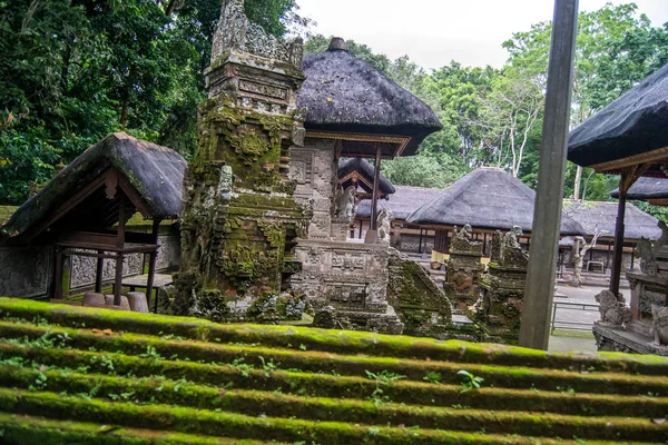 Paesaggio Tempio Pieno Vegetazione Ubud — Foto Stock