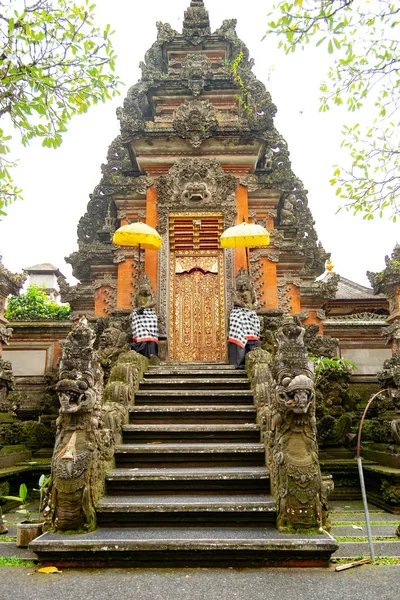 Ναός Της Πούρα Ταμάν Σαρασάτι Ubud Μπαλί Ινδονησία — Φωτογραφία Αρχείου