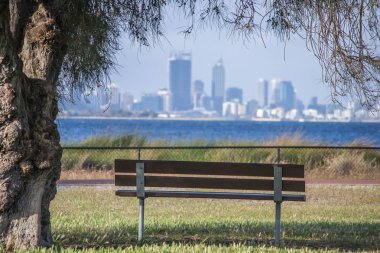 Apple çapraz Perth manzara