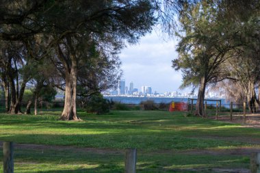 Apple çapraz Perth manzara