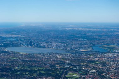 Perth yatay bir düzlem şehrin