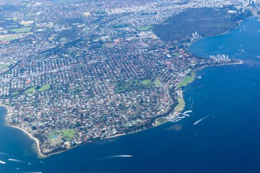 Perth yatay bir düzlem şehrin