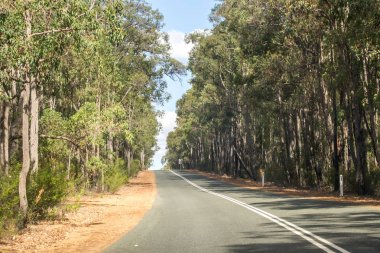 Yalnız bir yol mundaring, peyzaj