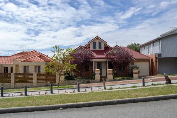 Casas Subúrbios Austrália — Fotografia de Stock