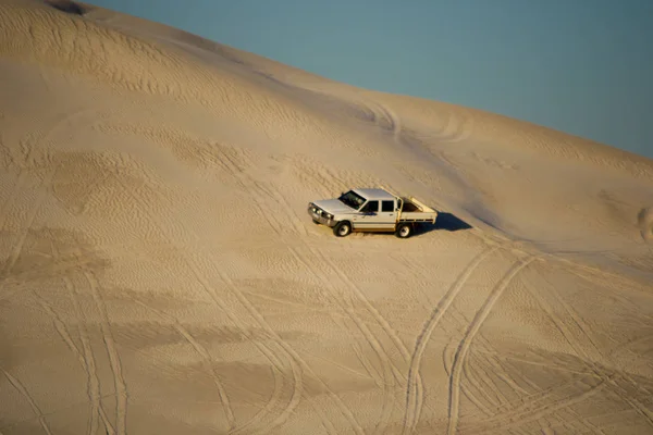 4X4 Driving Dunes — Stock Photo, Image