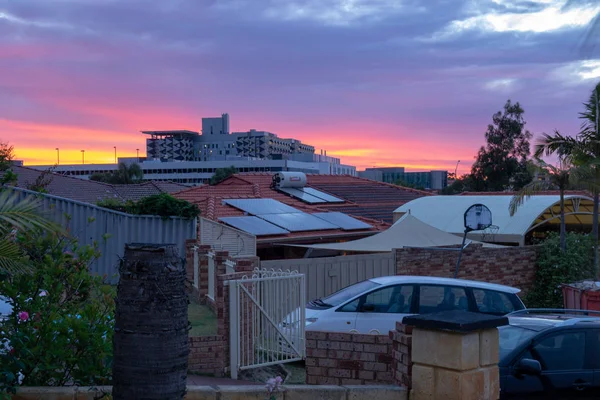 Sunset Murdoch Station — Stock Photo, Image