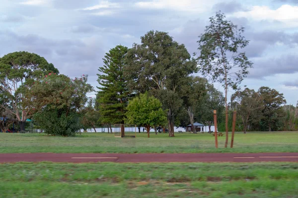 Grönt Landskap Perth Outback — Stockfoto