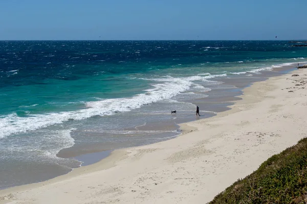 Пляжный Пейзаж Австралийского Пляжа Перт — стоковое фото