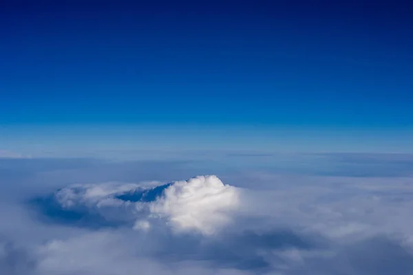 Nubes Cielo Desde Avión — Foto de Stock