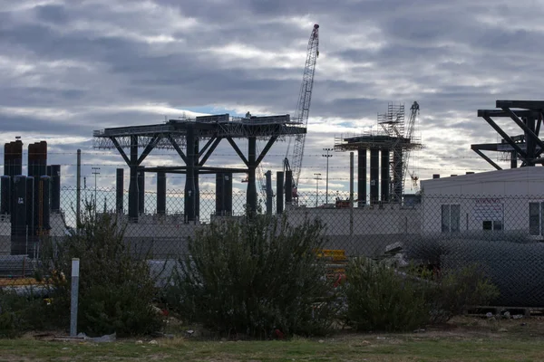 Struttura Costruzione Edificio Sulla Strada — Foto Stock