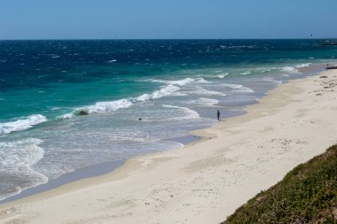 Plajı manzaralı Avustralya Beach Perth