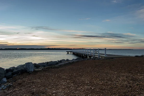 Bunbury Paisaje Australind Después Puesta Del Sol —  Fotos de Stock