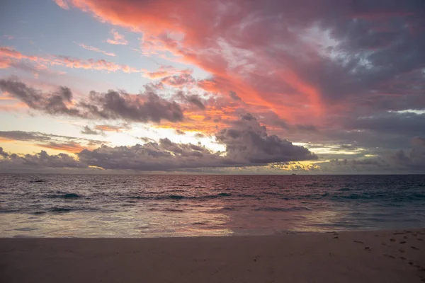 Schöne Farben Von Einem Strand Bei Untergang Australien Perth — Stockfoto