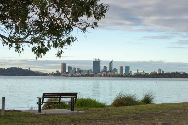 Landscape Perth City Sunset Royalty Free Stock Images