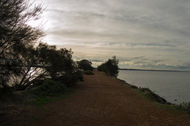 Gün batımında Bunbury Australind Manzara