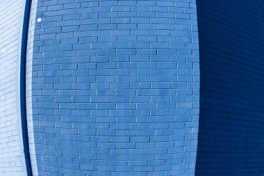 Bir tuğla duvar mavi doku